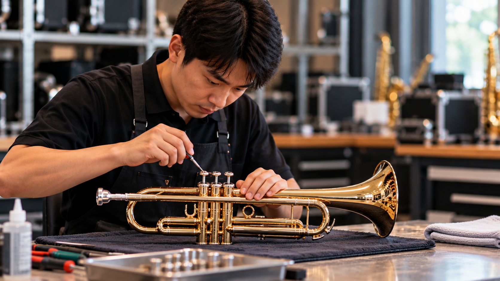 instrument inspection and preparation before delivery
