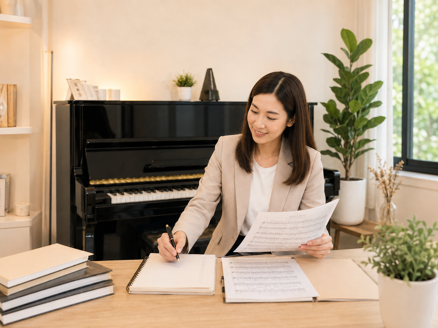 piano for home teaching and private piano lessons