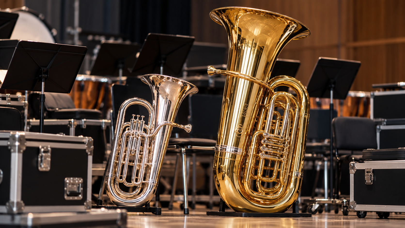 musical instruments for performances and short-term rental use