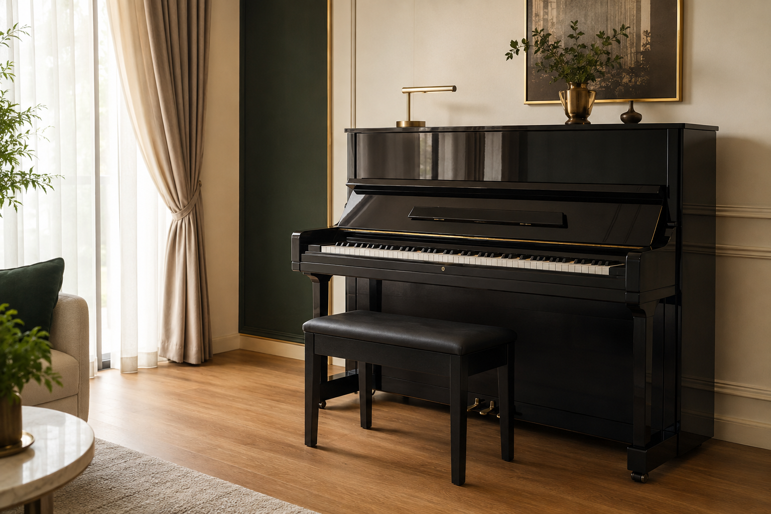 Comparison of new CLASSIC MX-119 and MX-132 upright pianos