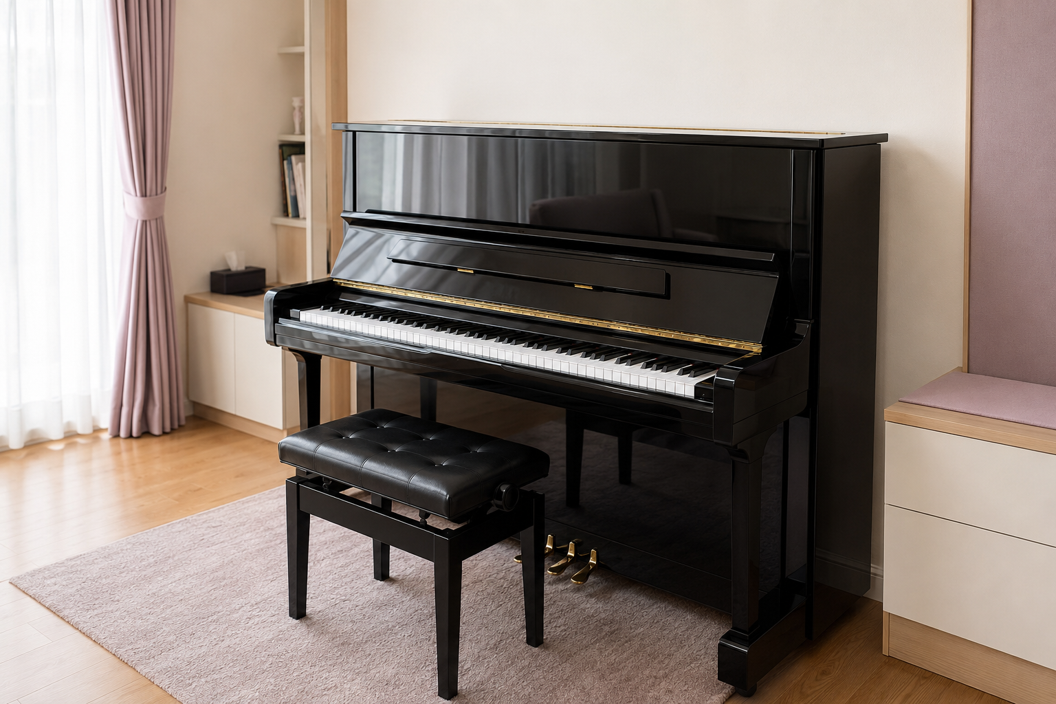 Used Yamaha U3 inspected and professionally reconditioned