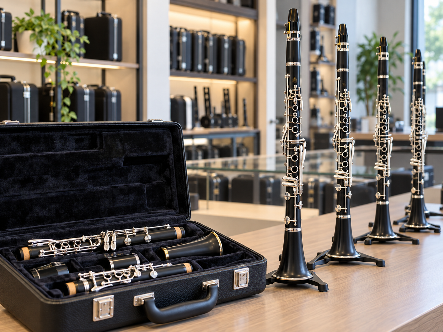 Bb Clarinets available for musical instrument rental