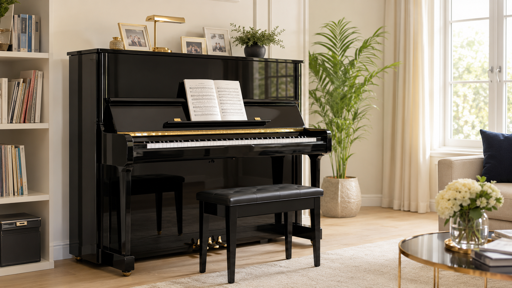 Renting an acoustic piano for a home trial before purchase