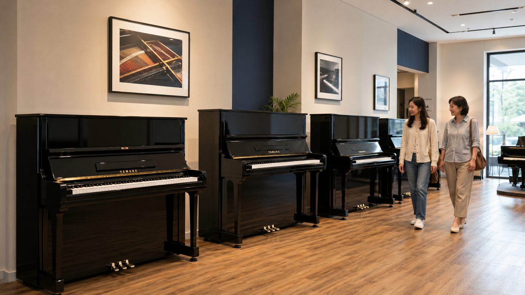 Yamaha U3 UX YUX and higher-level reconditioned models across different budgets